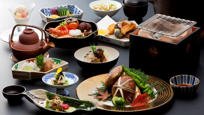 【料亭食】「松茸懐石」〜秋の味覚“松茸”をすべてのお料理にさまざまな調理法で使用した献立です〜